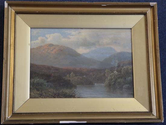 F. Souter On the Snane River, near Glen Seeiffe 17 x 24cm